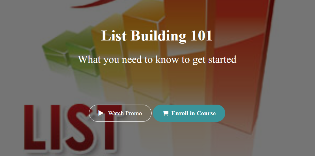 Charlene Brown - List Building 101