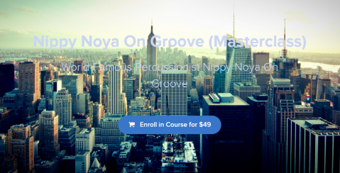 Friedemann Findeisen - Nippy Noya On Groove (Masterclass)