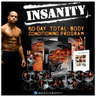 INSANITY Workout Deluxe 10 DVDs (60-Day Total-Body Conditioning Program)