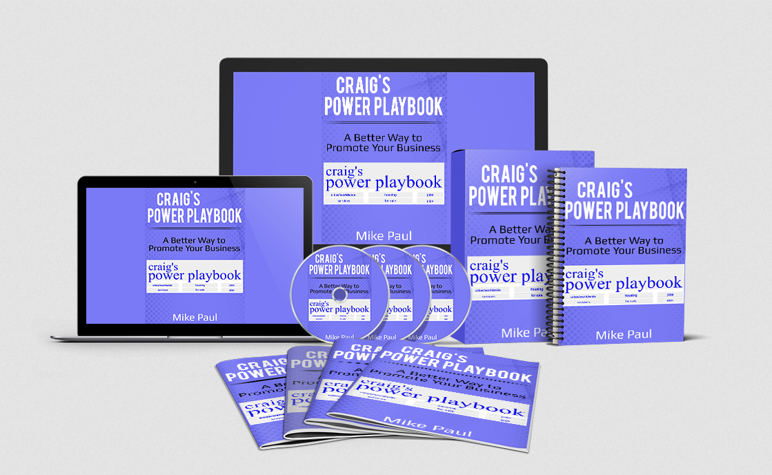 Mike Paul - Craig’s Power Playbook & OTO1 & OTO2