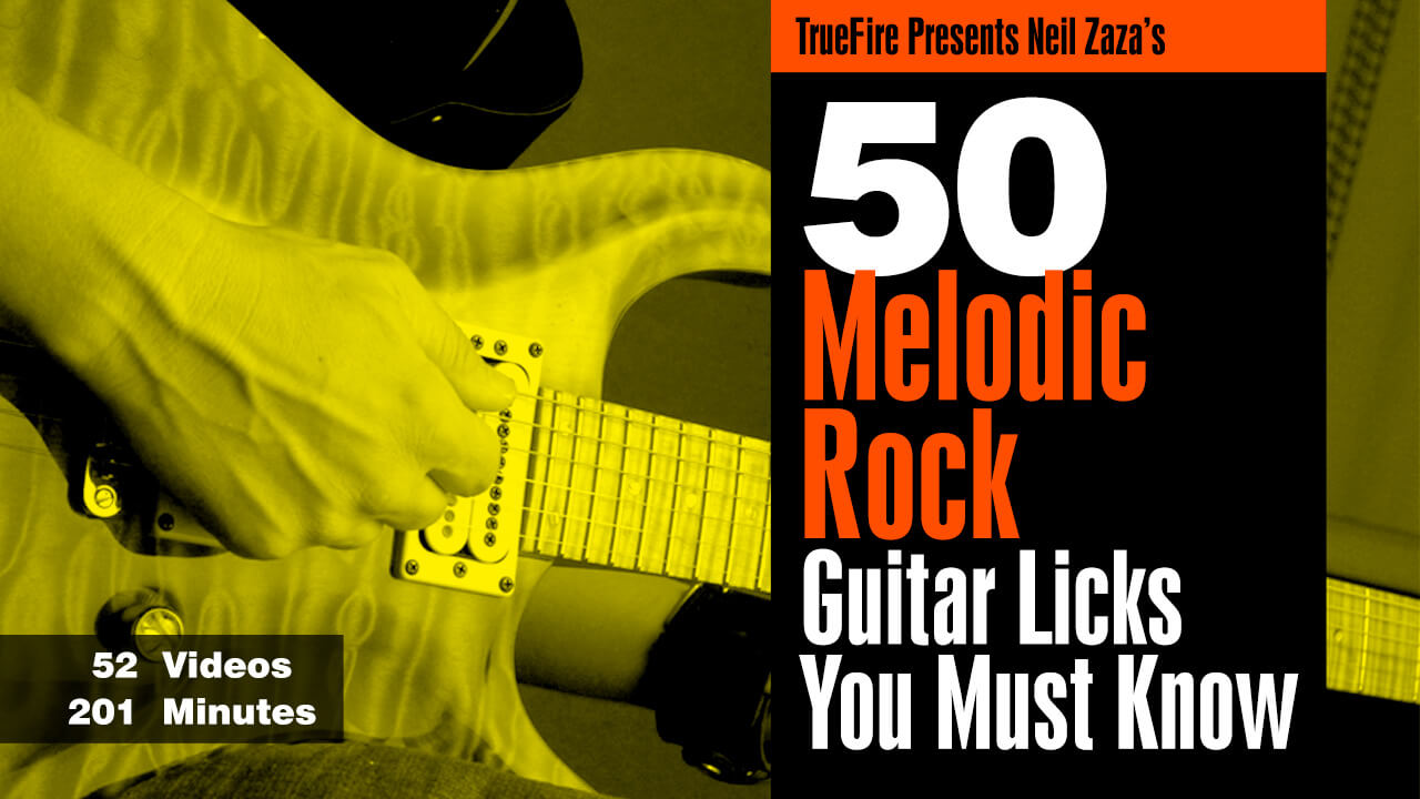 Truefire - Neil Zaza's 50 Melodic Rock Guitar Licks You Must Know1