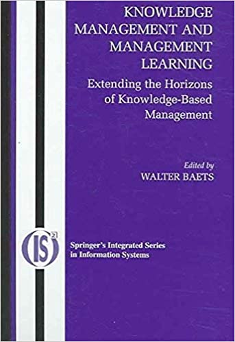 Walter Baets – Extending the Horizons of Knowledge-Based Management1