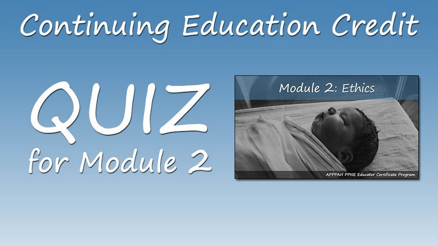 Catherine Lightfoot CPM - CE Quiz for Module 2 (4 CE Credits)