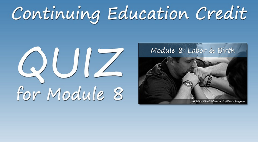 Catherine Lightfoot CPM - CE Quiz for Module 8 (16 CE credits)