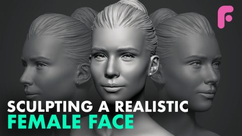 Flippednormals – Sculpting a Realistic Female Face in Zbrush