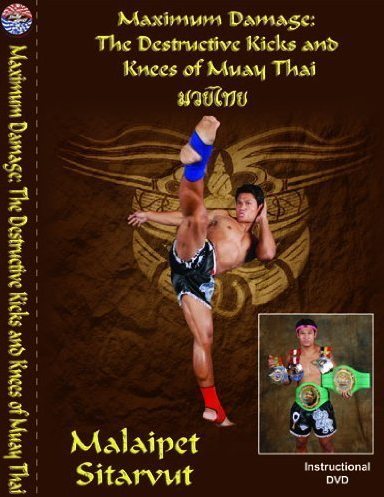 Malaipet Sitarvut - Maximum Damage Destructive Kicks ft Knees of Muay Thai