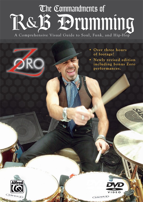 Zoro - The Commandments of R&B Drumming A Comprehensive Visual Guide to Soul, Funk & Hip-Hop1