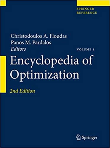 Christodoulos Floudas, Panos Pardalos - Encyclopedia of Optimization 2nd Ed