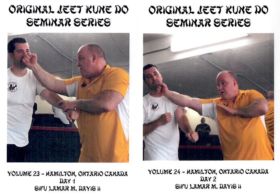 Lamar Davis - Original Jeet Kune Do Seminars Vol 23 24 - Hamilton, Ontario Canada