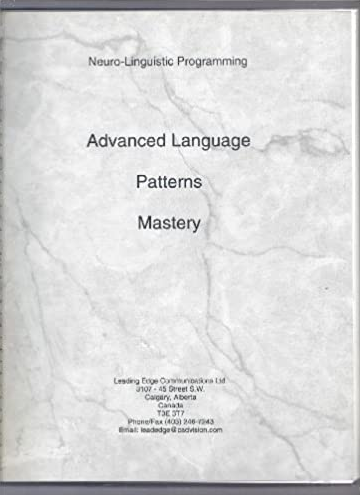 Larry McLaughlin - Advanced Language Pattern Mastery