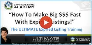 Laura Duggan - How To Make Big $$$ Fast With Expired Listings!