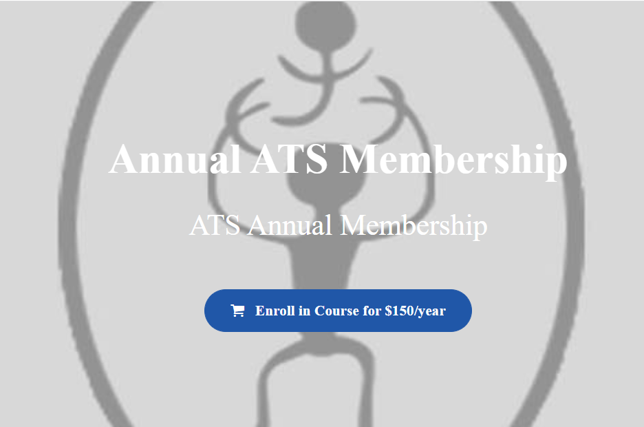 Varied Presenters - Annual ATS Membership1