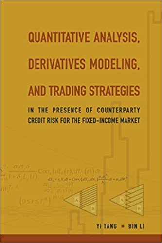 Yi Tang – Quantitative Analysis, Derivates Modeling & Trading Strategies1