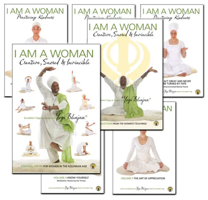 Yogi Bhajan - I Am a Woman Practicing Kindness 5 DVDs set1