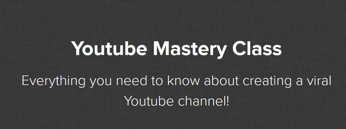 Youtube Mastery Class - $100,000+ A Month On Auto Pilot1