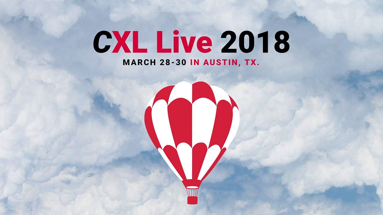 ConversionXL – CXL Live 2018