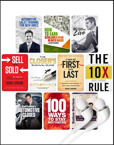 Grant Cardone - Master Auto Sales Package MP3 2021