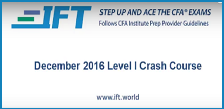 IfraNullah - 2016 Level I Crash Course