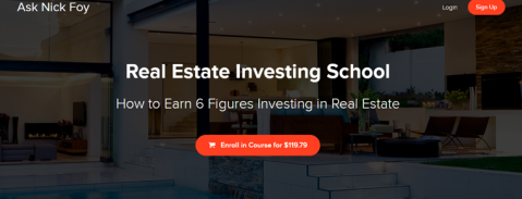 Nick Foy - Real Estate Investing School