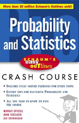 Murray Spiegel – Probability and Statistics Crash Course