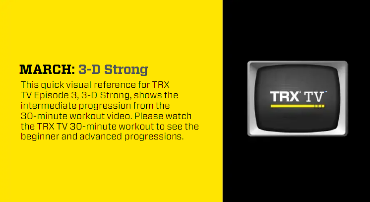 TRX TV 3-D STRONG - March 2011.