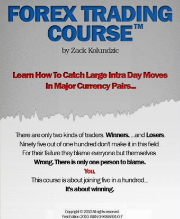 Zack Kolundzic – Forex Trading Course1