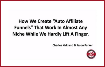 Charles Kirkland - Lead Agency Master Class + Auto Affiliate Funnel