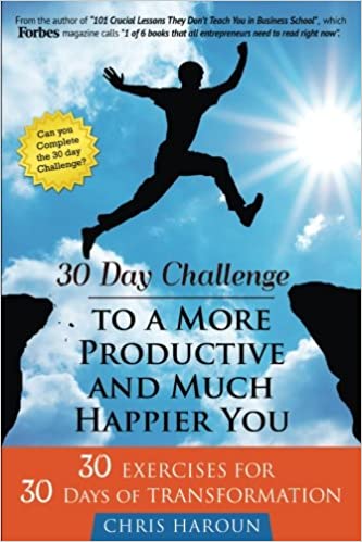 30 DAY CHALLENGE TO A MORE PRODUCTIVE AND MUCH HAPPIER YOU