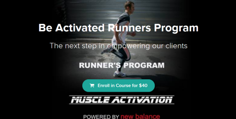 Douglas Heel - Be Activated Runners Program