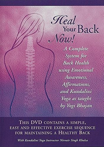 Nwair Smgh Khatsa Kundalini Yoga - Heal your back nowi