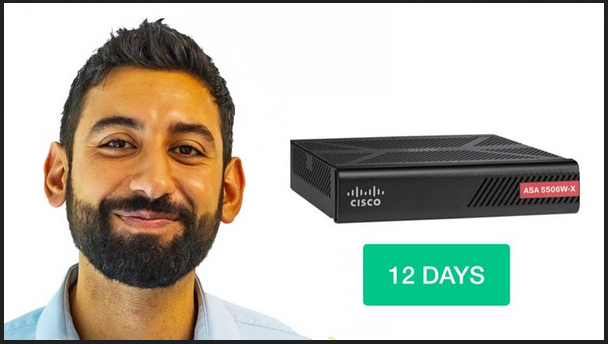 Cisco ASA Firewall in 12 days