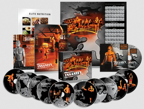 Insanity Base Kit, DVD de entrenamiento