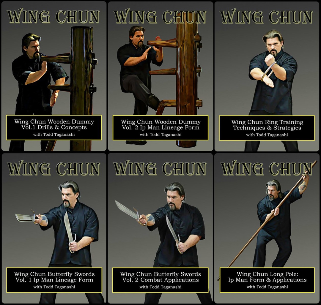 Todd Taganashi - Renegade Wing Chun - Bundle - 6 Video Set