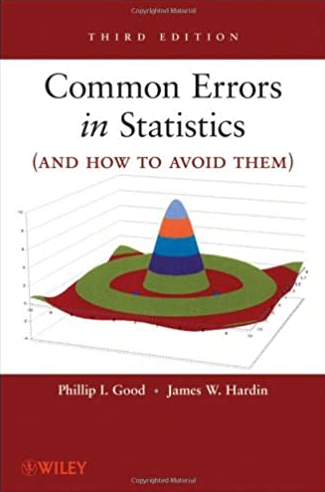 Phillip I.Good, James W.Hardin – Common Errors in Statistics