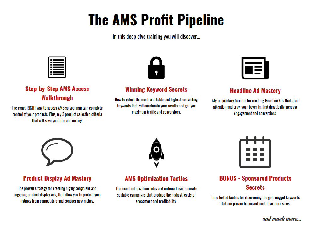 Bryan Bowman - AMS Profit Pipeline