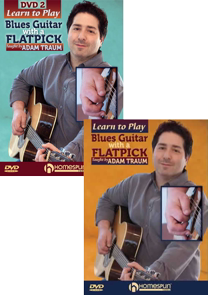 Learn to Play Blues Guitar with a Flatpick - Two Volume Set