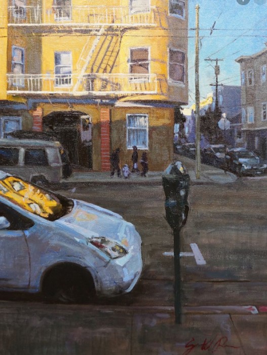 Scott W. Prior Painting The Urban Landscape