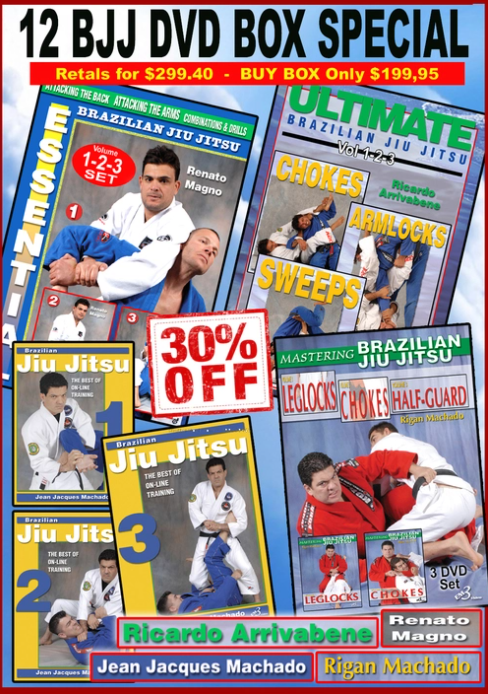 Ultimate BJJ DVD - Disc 1 & 12.