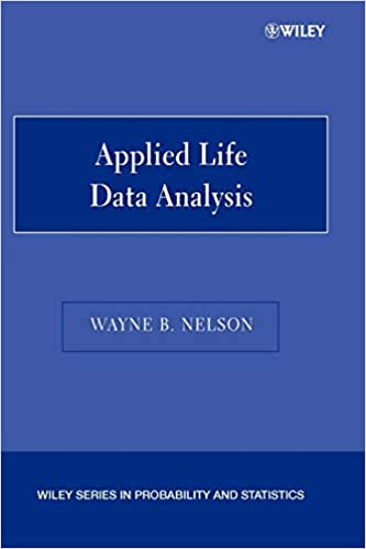 Wayne Nelson – Applied Life Data Analysis1