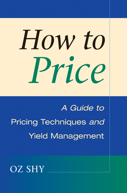 Oz Shy – How to Price