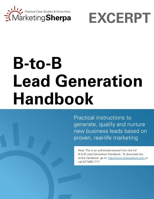 MarketingSherpa - B-to-B Lead Generation Handbook