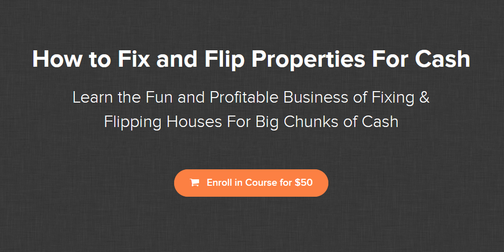 Chad Carson - How to Fix and Flip Properties For Cash