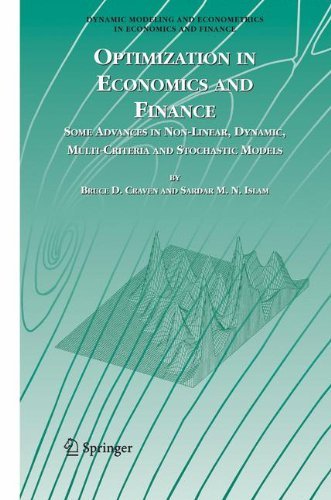 Craven & Islam - Optimization in Economics and Finance