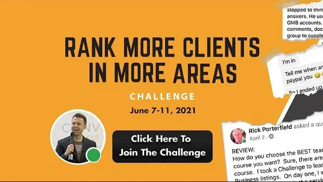 Matthew Versteeg - Rank More Clients in More Areas 5 Days Challenge