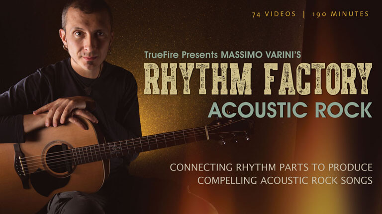 Truefire - Massimo Varini's Rhythm Factory: Acoustic Rock1