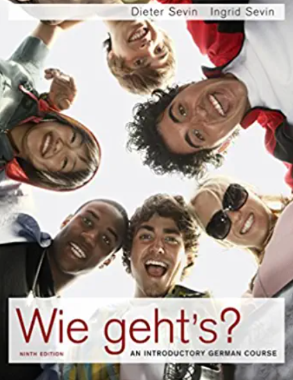 Wie Geht's - An Introductory German Course1