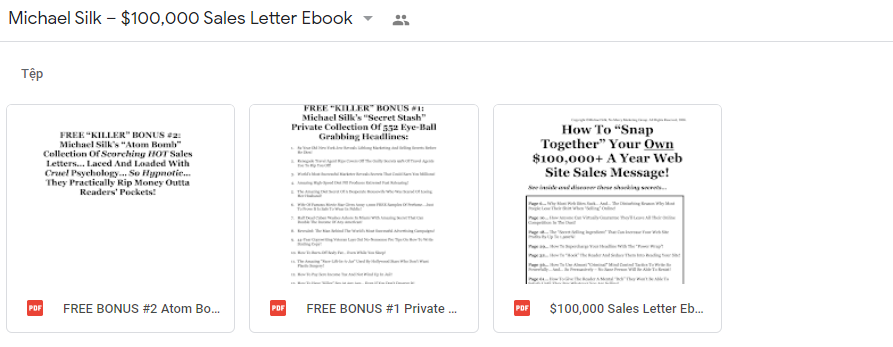 $100,000 Sales Letter Ebook