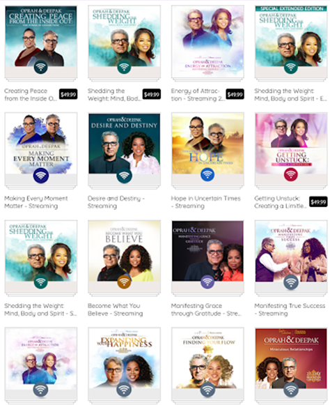 Deepak Chopra, Oprah Winfrey - 21 Day Meditation Experience Collection