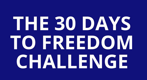 30 Days To Freedom Challenge