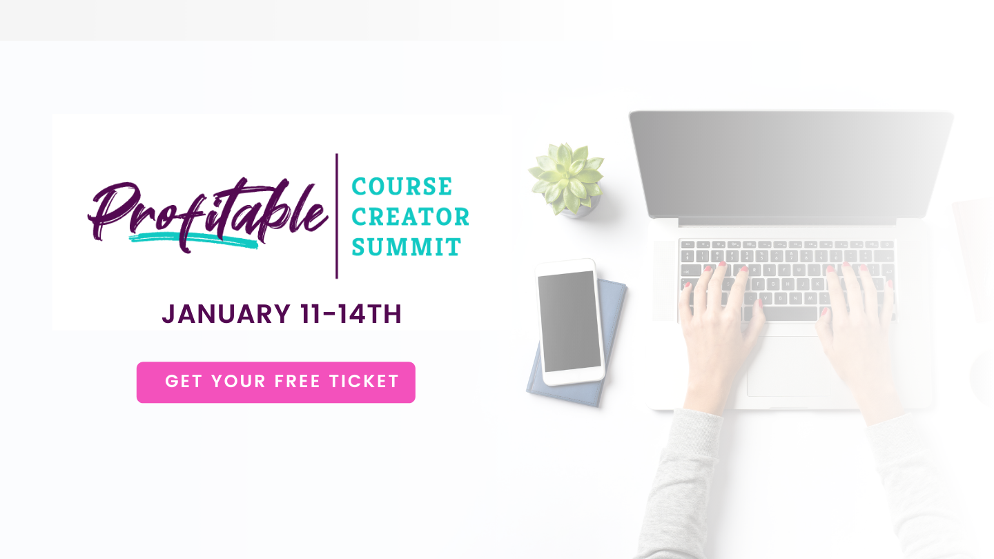 ALL-ACCESS Profitable Course Creator Summit January 2021.